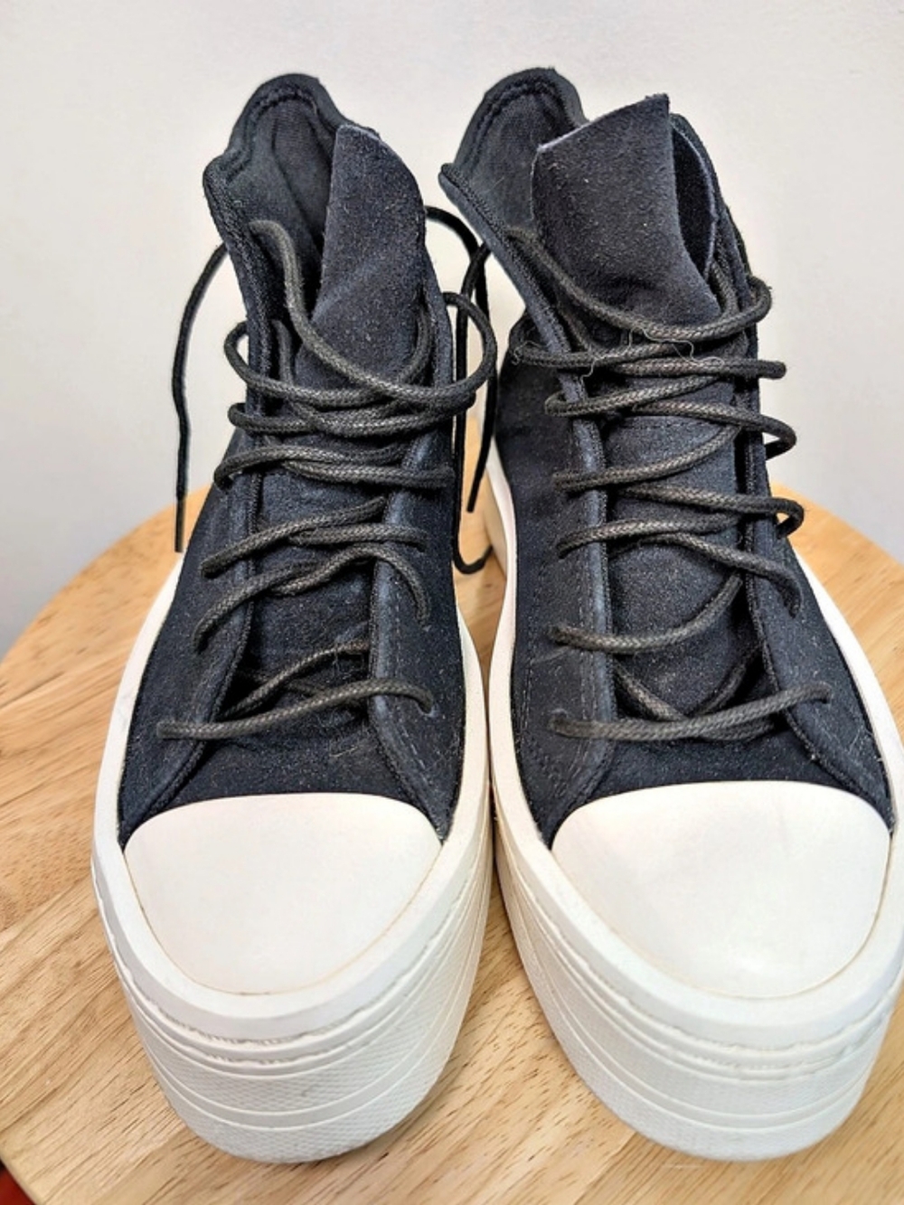 Converse Chuck Taylor All Star Move Platform Sneakers Black & White US 8.5